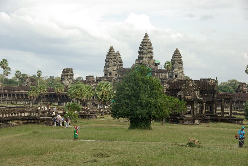 IMGP7030.JPG - Ankor Wat, die wohl bekannteste Tempelanlage in Kambodscha