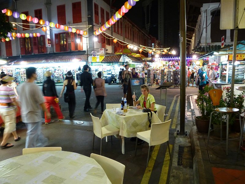 Australia12-005_tifj.jpg - Nachtessen in Chinatown, Singapore
