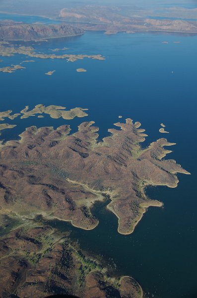 Australia12-086_tifj.jpg - und wieder der künstlich geschaffenen Lake Argyle (Ord Ricver Dam) auf dem Rückflug nach Kununurru