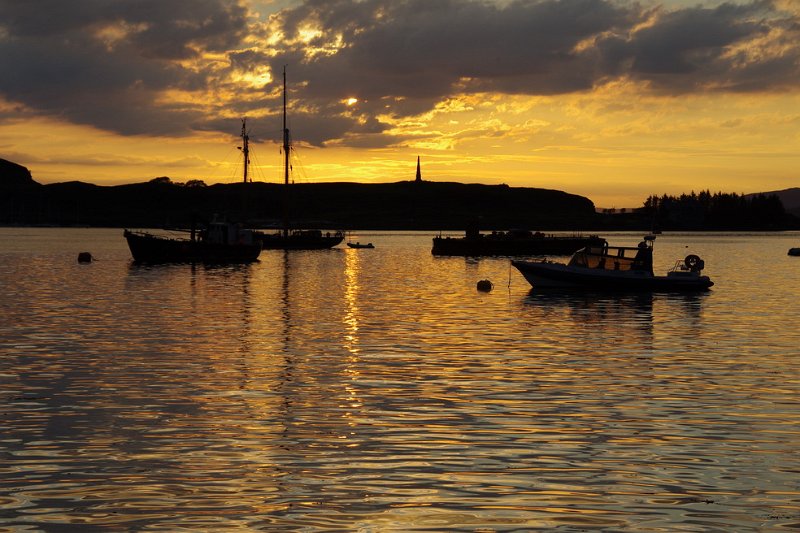 IMGP1957.JPG - Abendstimmung in Oban